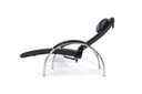 Come nuova! Poltrona relax "Optima" di Ingmar Relling, poltrona in pelle e cromo, prezzo consigliato € 3.564