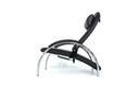 Come nuova! Poltrona relax "Optima" di Ingmar Relling, poltrona in pelle e cromo, prezzo consigliato € 3.564