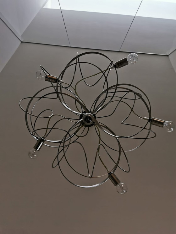 Image 1 of Stainless steel design vide ceiling hanging lamp