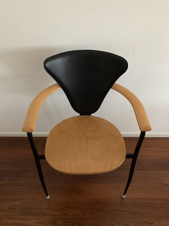 Image 1 of 4x vintage Italian Design dining room chair