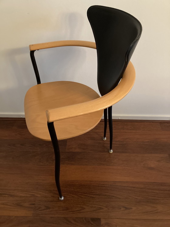 Image 1 of 4x vintage Italian Design dining room chair