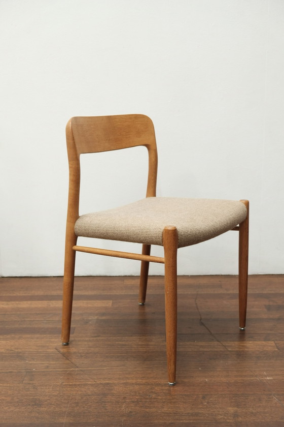 Image 1 of 4x N.O. Moller 75 chair