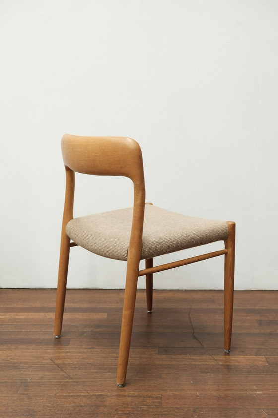 Image 1 of 4x N.O. Moller 75 chair