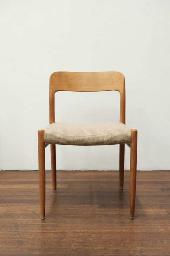 Image 1 of 4x N.O. Moller 75 chair