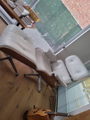 Charles & Ray Eames armchair & ottoman