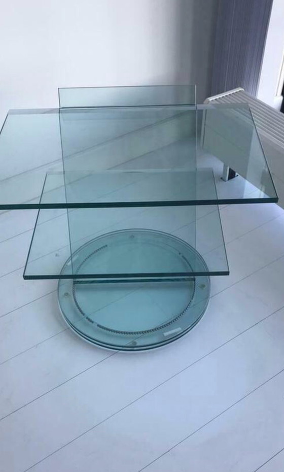 Image 1 of Design glass TV table