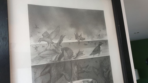 Annemarie Busschers Drawing – schilderijen tekeningen, Paper, Figuratief (photo 2 of 6)