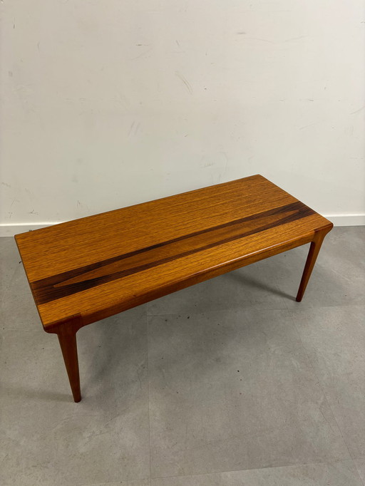 Table basse vintage danoise en placage