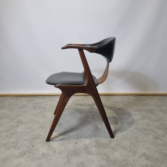 Image 1 of 4x Ava cow horn chairs