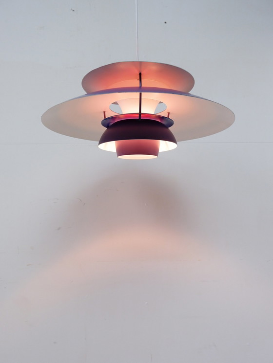 Image 1 of Louis Poulsen PH5 hanging lamp purple