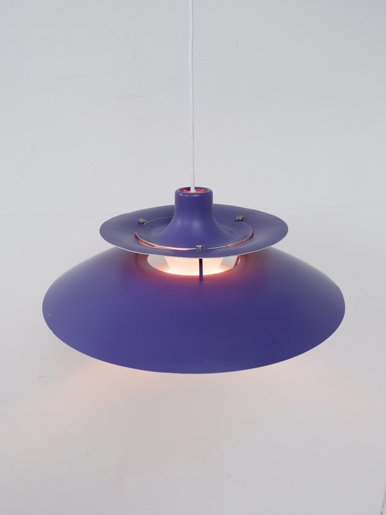 Image 1 of Louis Poulsen PH5 hanging lamp purple