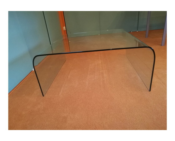 Image 1 of Table basse design en verre Fiam