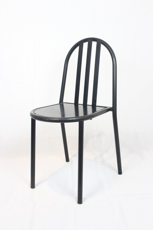 4 Robert Mallet-Stevens chairs for Palluco Italy, 1980s