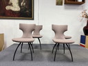 4x Leolux Callas Dining chairs fabric