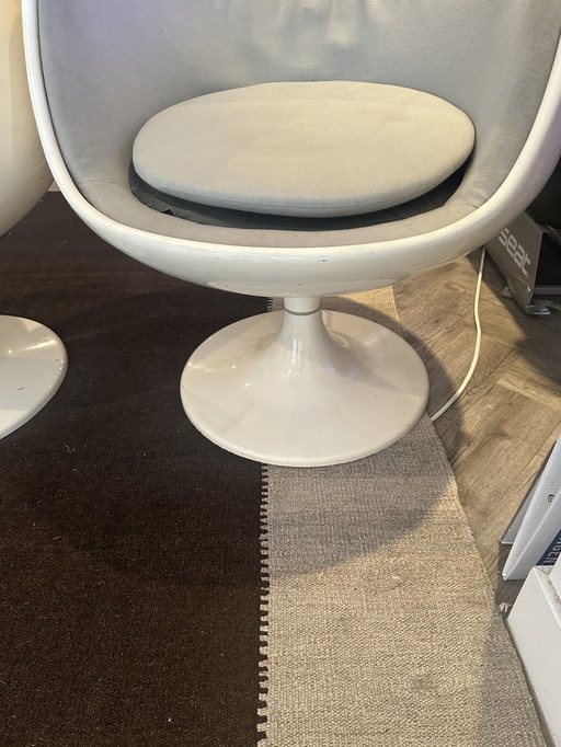 Design Eero Aarnio cognac chair opknapper