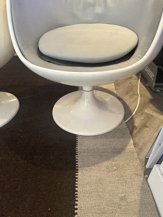 Image 1 of Design Eero Aarnio cognac chair opknapper