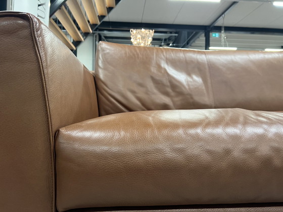 Image 1 of Design On Stock Heelz 4 seater sofa Brown leather