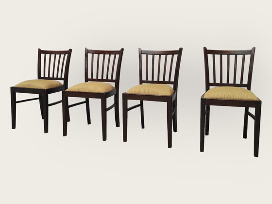 Image 1 of 4 sillas de comedor de mediados de siglo