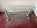 TV mobilier verre design Spectral