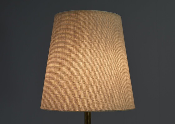 Image 1 of Hollywood Regency Brass Bamboo floor lamp – Europe, circa 1970