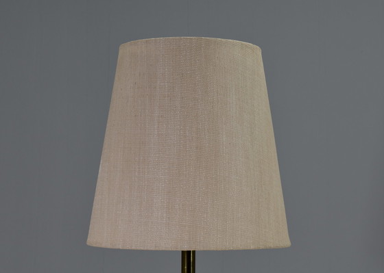 Image 1 of Hollywood Regency Brass Bamboo floor lamp – Europe, circa 1970