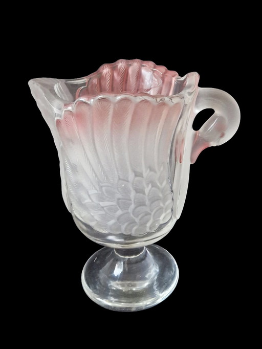 Walther Glass - Mikasa Water Jug Swan