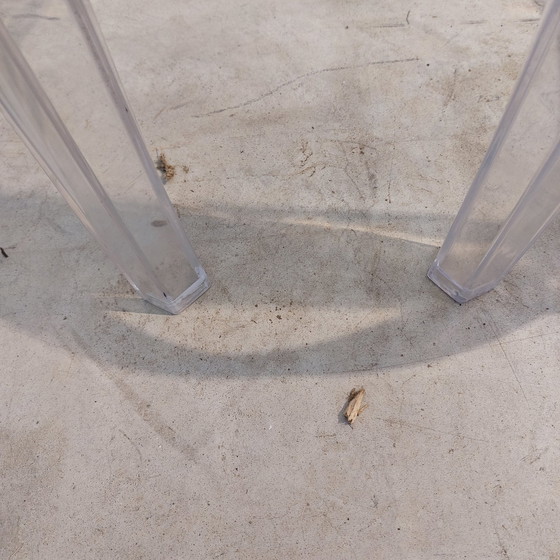 Image 1 of 2 x Kartell Tabouret Charles Ghost par Philippe Starck