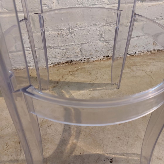 Image 1 of 2 x Kartell Tabouret Charles Ghost par Philippe Starck