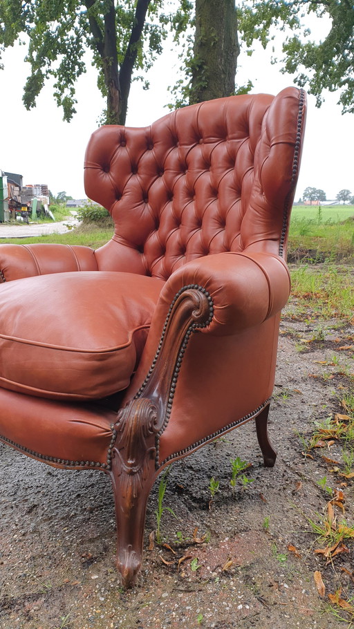 Fauteuil Chesterfield Baroque