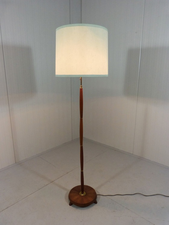 Image 1 of Mid century teak floor lamp Denmark 1960