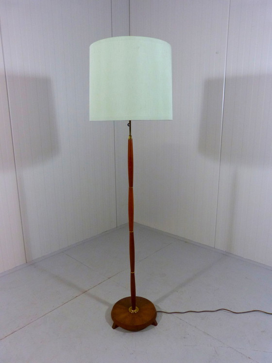 Image 1 of Mid century teak floor lamp Denmark 1960