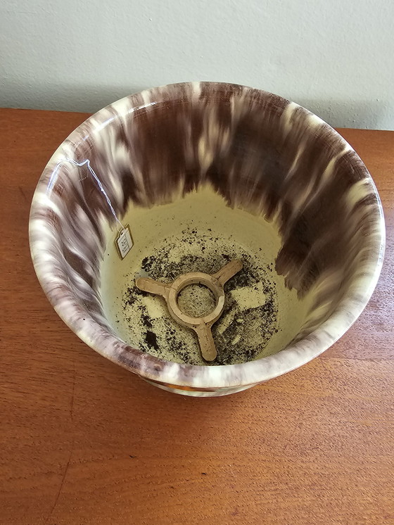 Image 1 of Jasba Allemagne de l'Ouest Pot de fleurs Vintage Céramique