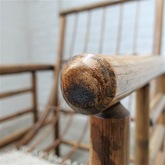 Image 1 of Chaise vintage en bambou français