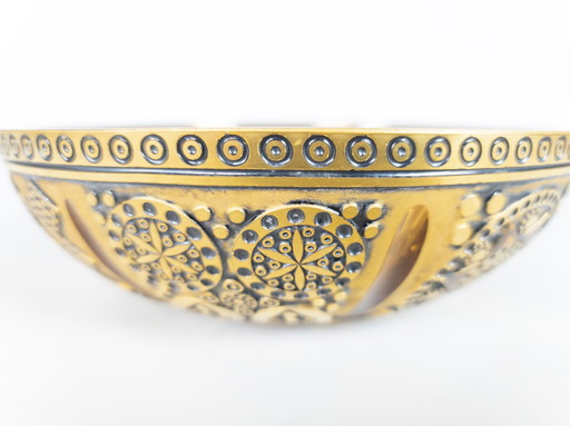 Osmanli Koleksiyonu Pasabahce Magazalari - 24K Gold - limited edition - gold plated - glass - bowl