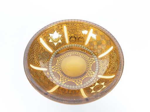 Osmanli Koleksiyonu Pasabahce Magazalari - 24K Gold - édition limitée - plaqué or - verre - bol