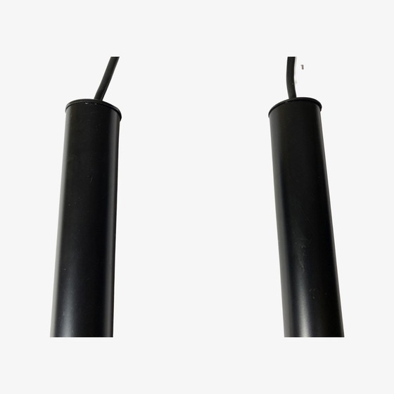 Image 1 of Set of 3 black pendants from the Danish company Lyfa