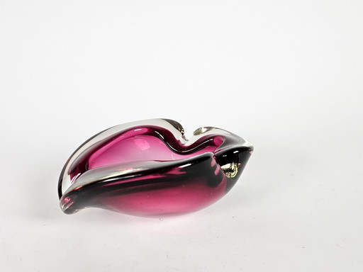 Murano - Sommerso - Flavio Poli - Sommerso - transparent - pink - purple - 70's