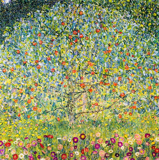 Gustav Klimt --- Apple Tree