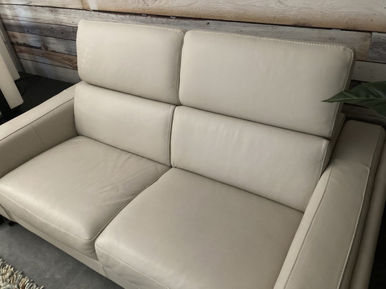 Image 1 of Calia Italia leather 2-seater sofa