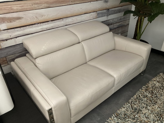 Image 1 of Calia Italia leather 2-seater sofa