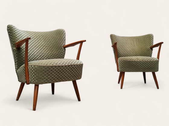 Image 1 of 2x Mid Century armchairs