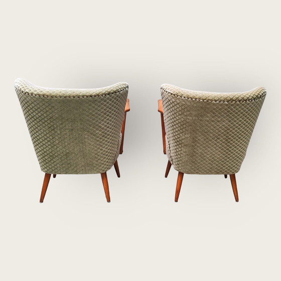 Image 1 of 2x Mid Century armchairs