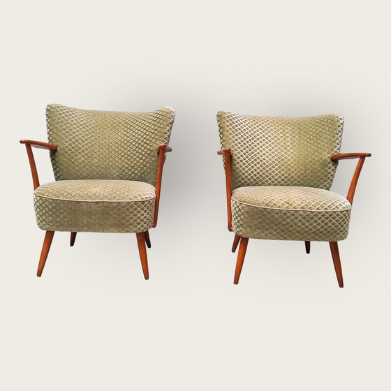 Image 1 of 2x Mid Century armchairs