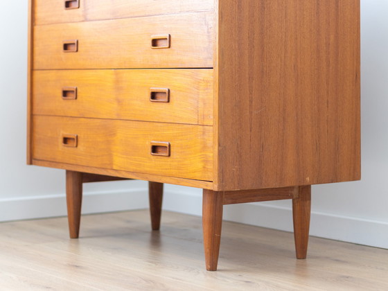 Image 1 of Commode danoise vintage avec miroir de courtoisie intégré