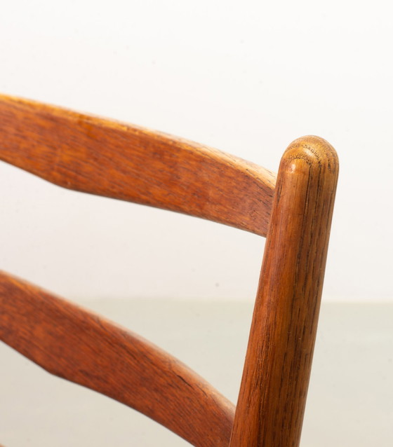 Image 1 of 2x Cees Braakman Wooden Ladder Arm Chairs