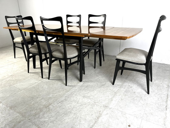 Image 1 of Mid century italian dining set