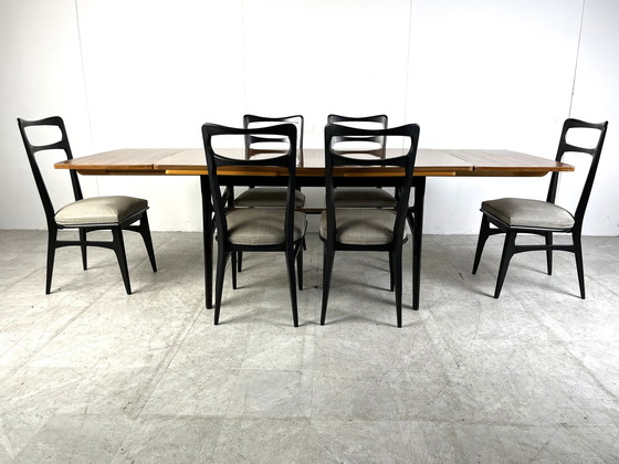 Image 1 of Mid century italian dining set