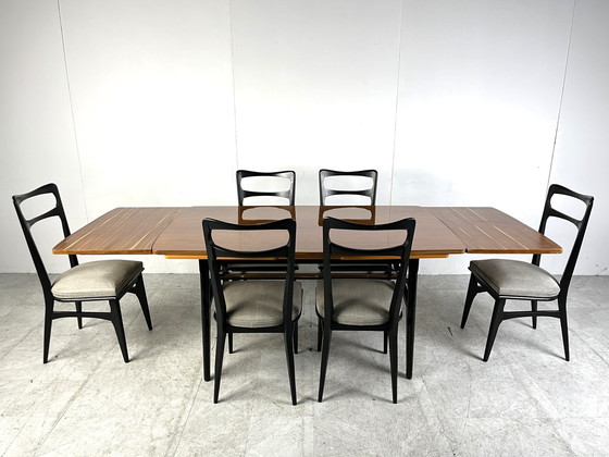 Image 1 of Mid century italian dining set