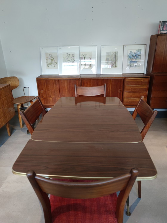 Image 1 of Table de salle à manger extensible vintage