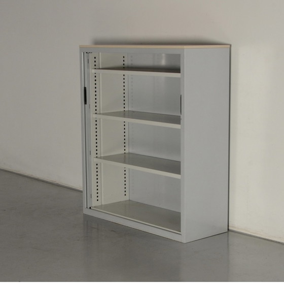 Image 1 of 2x Lensvelt roller door cabinets